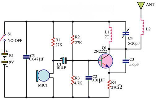 elprocus's tweet image. #FMTransmitterCircuit | #ElectronicCircuits | #ElectricalCircuit | #EngineeringCircuits.