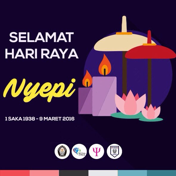 “Silence is the first door to spiritual eminence.” –Adi Shankaracharya

#SMFPsi2016 #ProfesionalBersinergi