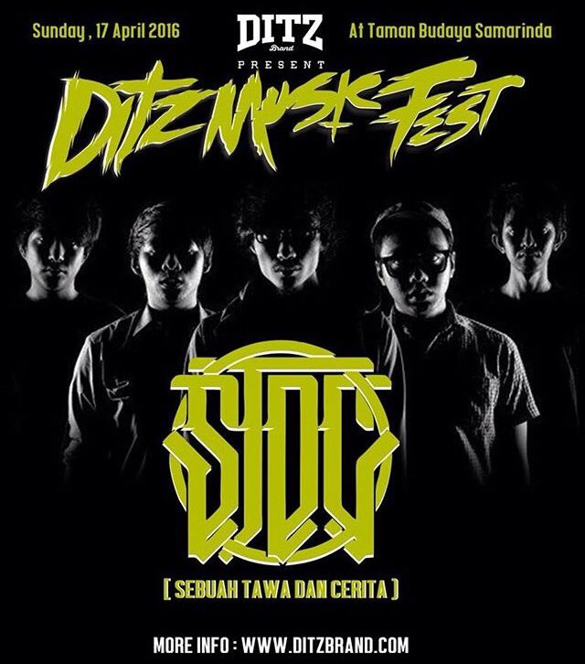 Band Post Hardcore asal Surabaya "Sebuah Tawa dan Cerita" siap untuk menampilkan aksi terbaiknya di DITZ MUSIC FEST