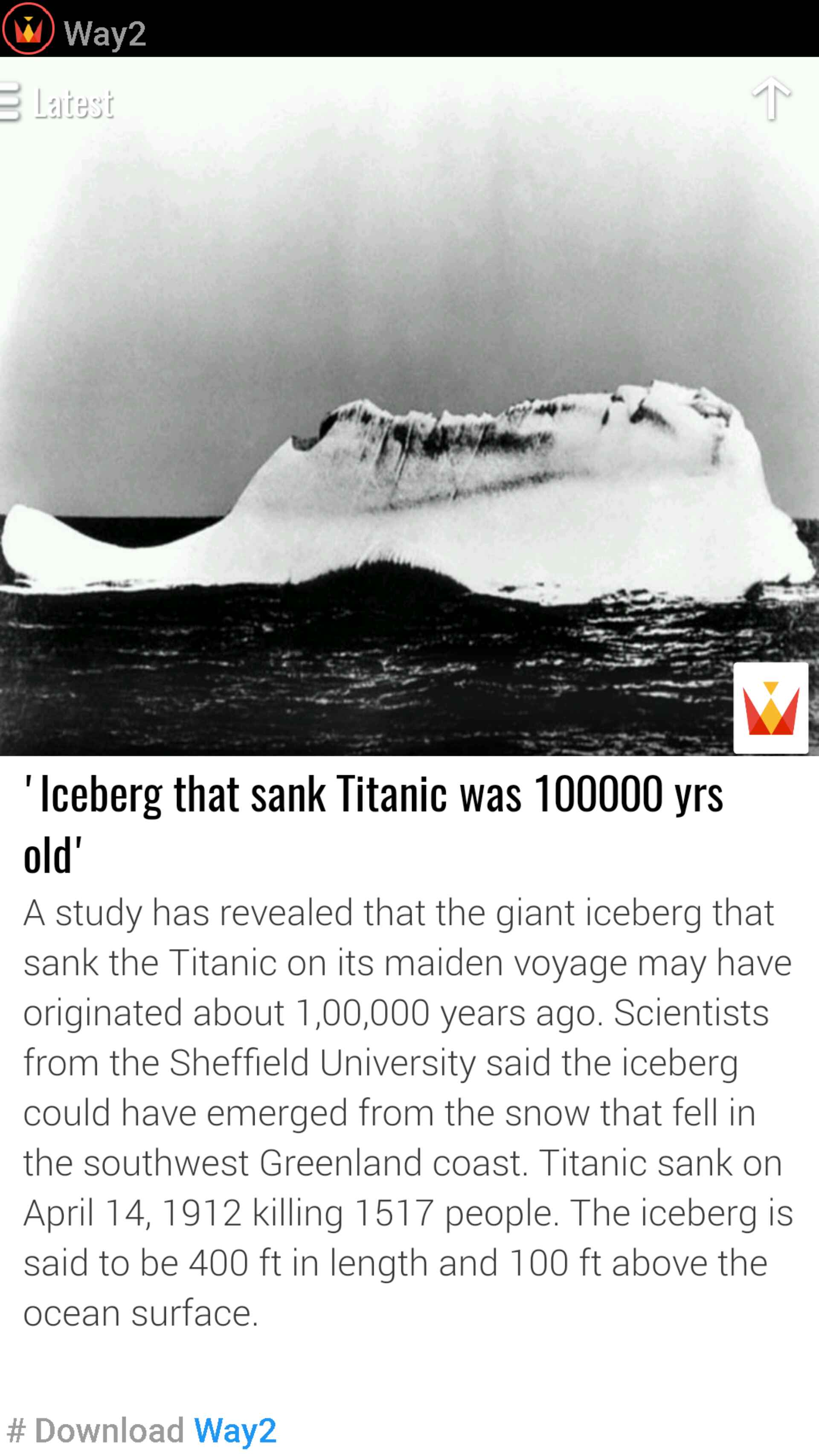 What Happened to the Iceberg That Sank the Titanic?