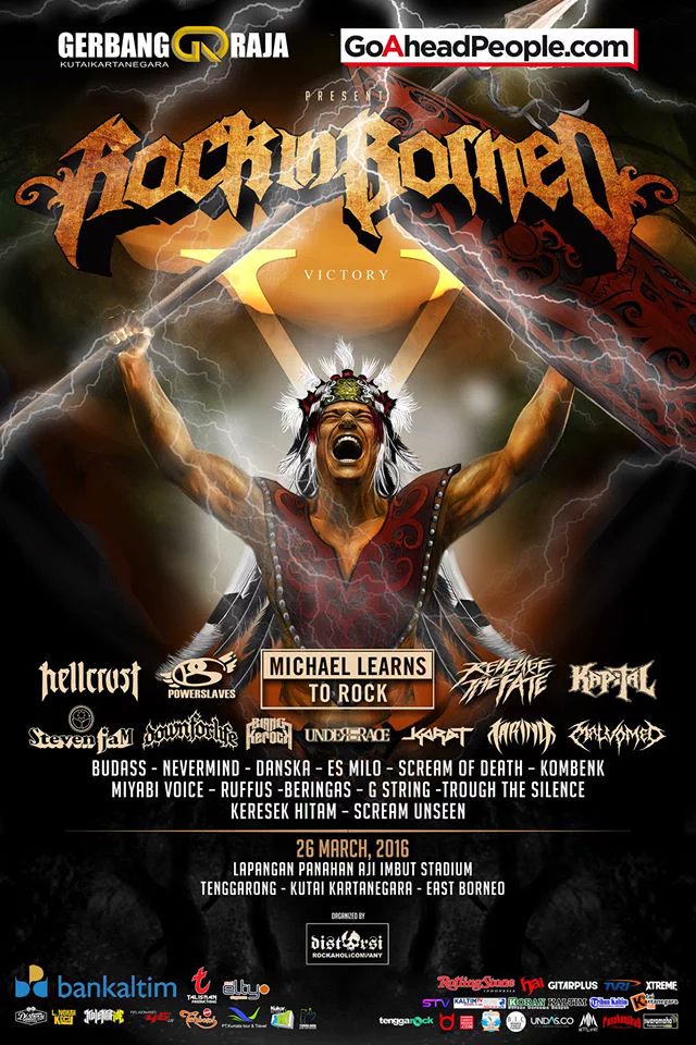 metalmove_'s tweet photo. Rugi mun mandik datang! (Rugi kalau gak dateng) #RIB2016 #Rockinborneo2016 @ritawow_1973 @rockinborneo https://t.co/Pv4joy8obc