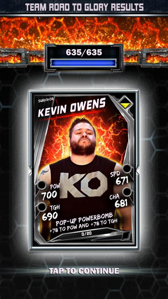 mrnunnsupercard's tweet photo. Another team rtg done and that's a survivor pro!!! Great team effort again. @WWESuperCard https://t.co/IF6bBIJVOX