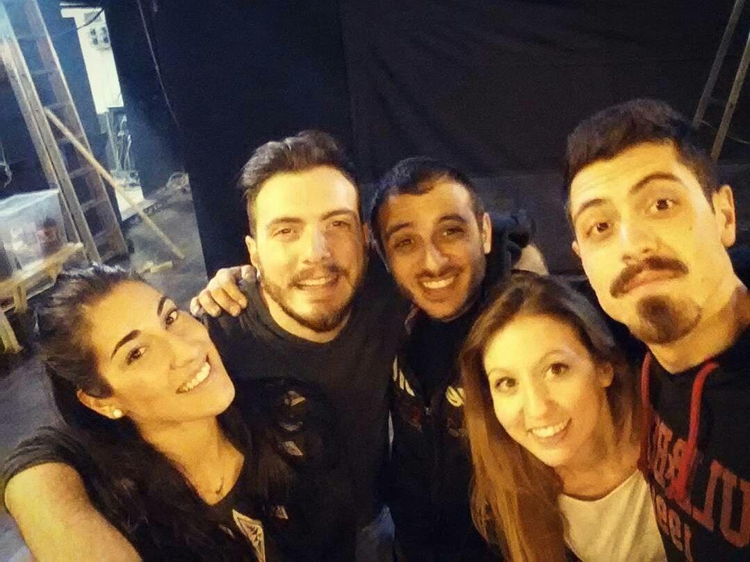 a_menesta's tweet photo. Un saluto dal #cast di "La ragazza in bicicletta". #Nonantola stiamo arrivando :) https://t.co/oEWYiNk26V