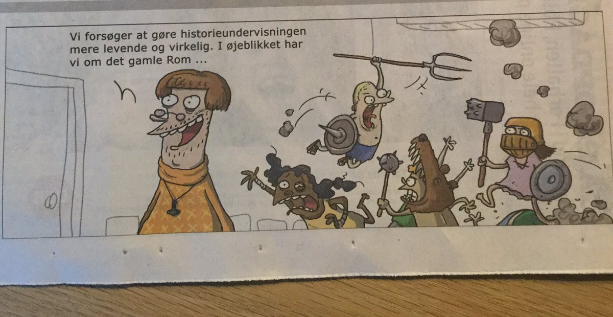 Vinkelmule's tweet photo. Da jeg så Wulffmorgenthaler i Politiken her til morgen kom jeg sådan til at tænke på jer #HistorieLab @PBrunbech https://t.co/sR2ZDC2FOS