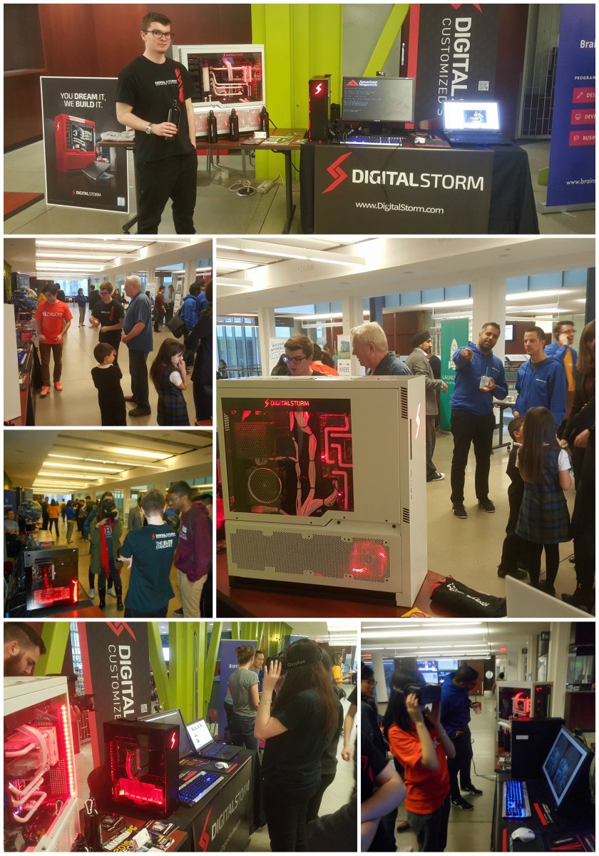 DigitalStormPC's tweet photo. Had a great time at #UBC #Vancouver #Canada Thanks for inviting us #BizHacks. #DSCanada #GamingPC #CustomPC https://t.co/k5AUjxI2xH