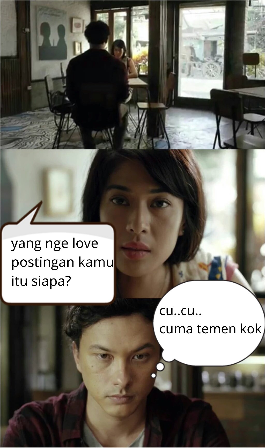 Meme Ala AADC Of The Years Antara Rangga Dan Cinta KASKUS