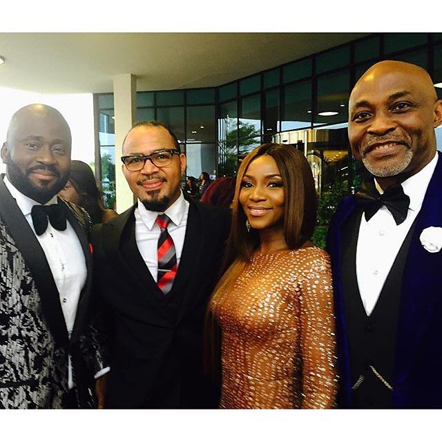 #legends #capturedinone #moment #classic #AMVCA2016 @deselliot @RamseyNouah @GenevieveNnaji1 @RMofeDamijo