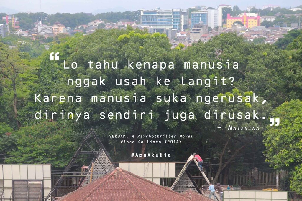 Alam adalah anugerah. Cukup dinikmati dan jadi kekuatan mimpi,tanpa dikhianati <a href="/VincaCallista/">VINC</a> @yeremiaiye #ApaAkuDia