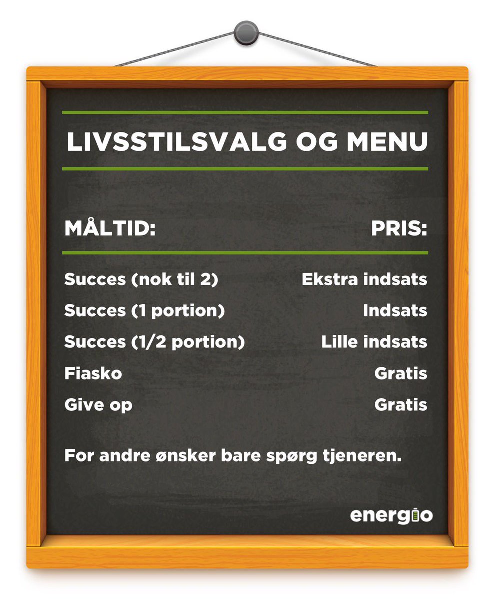 energio_dk's tweet photo. Livsstilsvalg og menu: Hvad vælger du? :-) #attitude #livsstil #valg #positiv #positivattitude https://t.co/QBZWBL4XmA