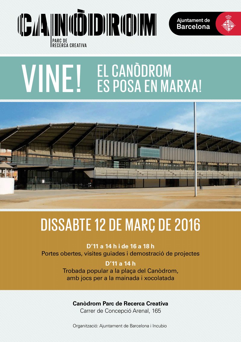 Join us Saturday March 12 as we open the doors to our new home - the #canodrom. Come visit our space &amp; learn more!