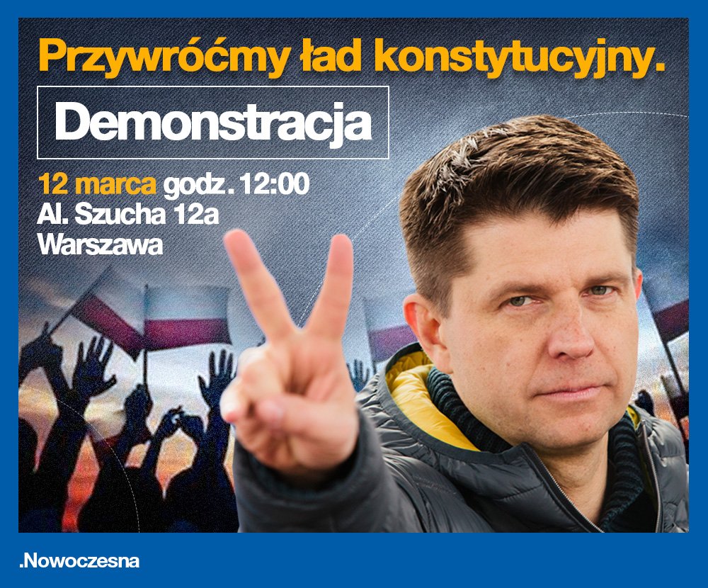 KO_sympatycy's tweet photo. #Trybunał Konstytucyjny orzekł, że nowela ustawy o TK niezgodna z Konstytucją. Przywróćmy ład konstytucyjny #12Marca https://t.co/ZPN1lBnzt8