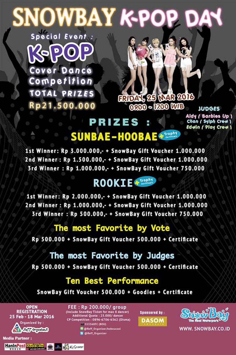 melodiary_store's tweet photo. [EVENT] Snowbay K-pop Day “From Korea With Love” 25 Maret @ Snowbay TMII by @Reff_Organizer  https://t.co/5uno1FsKq8 https://t.co/dmfHfwoP2d