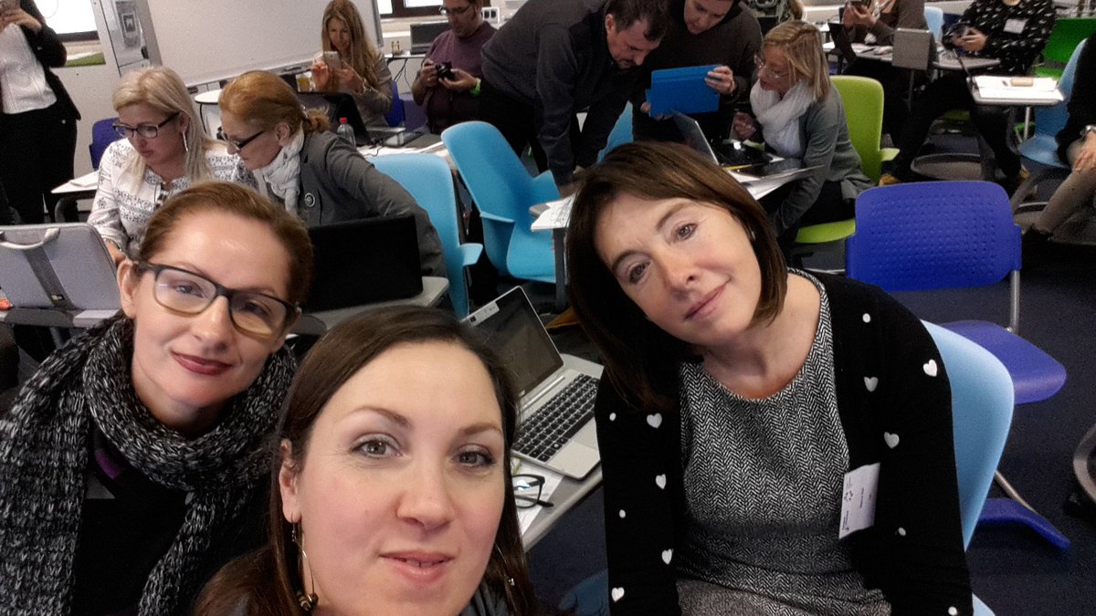 verdevero76's tweet photo. With @marinaSbumi @TanjaMamic1 at fcl_eu https://t.co/5bobSGmRsv