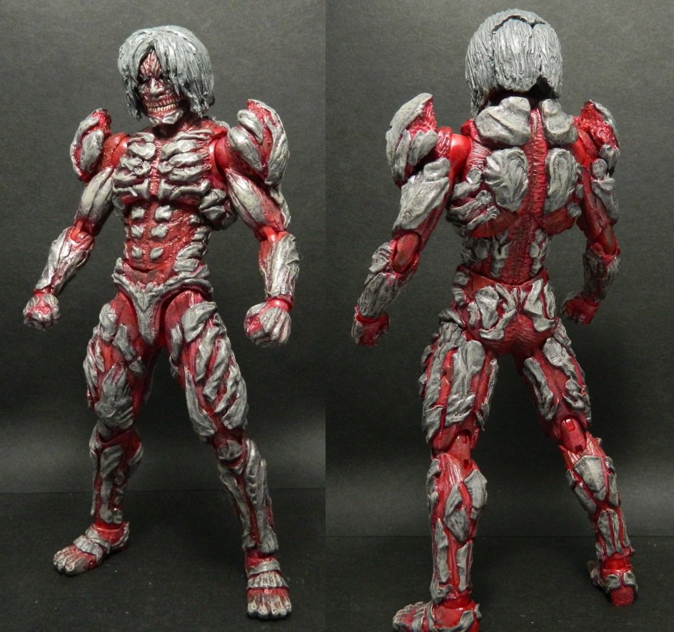 トロル בטוויטר 実写版 進撃の巨人 から 鎧の巨人をウルトラアクト改造にて製作しました 前髪差し替えや顎可動 後ろ髪可動 肩パーツも可動して それなりに動きます 劇場でほれ込んでから随分と経ってしまいましたが なんとか完成 T Co Mxypw09ibp