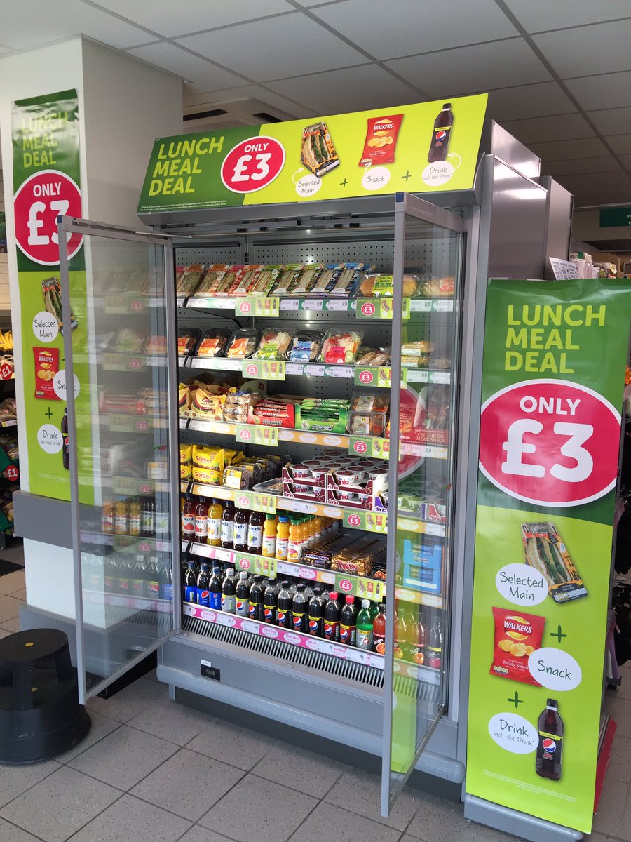 Lunch Meal Deal, Selected Main + Snack + Drink now only £3 at <a href="/mylocalpentwyn/">MyLocal Pentwyn</a> #mylocal @MGcomment
