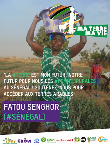 #IWD2016 est fini certes mais le combat #LandRightsNow #FemmesRurales #Senegal #kebetu continue #MaTerreMaVie