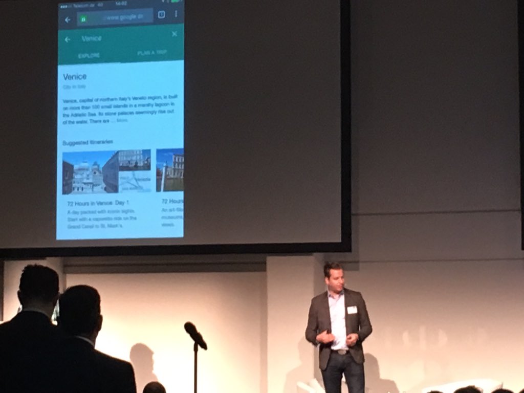 .<a href="/google/">Google</a> showing new Destinations tool released this week to help with #travel planning and inspiration #ITBBerlin
