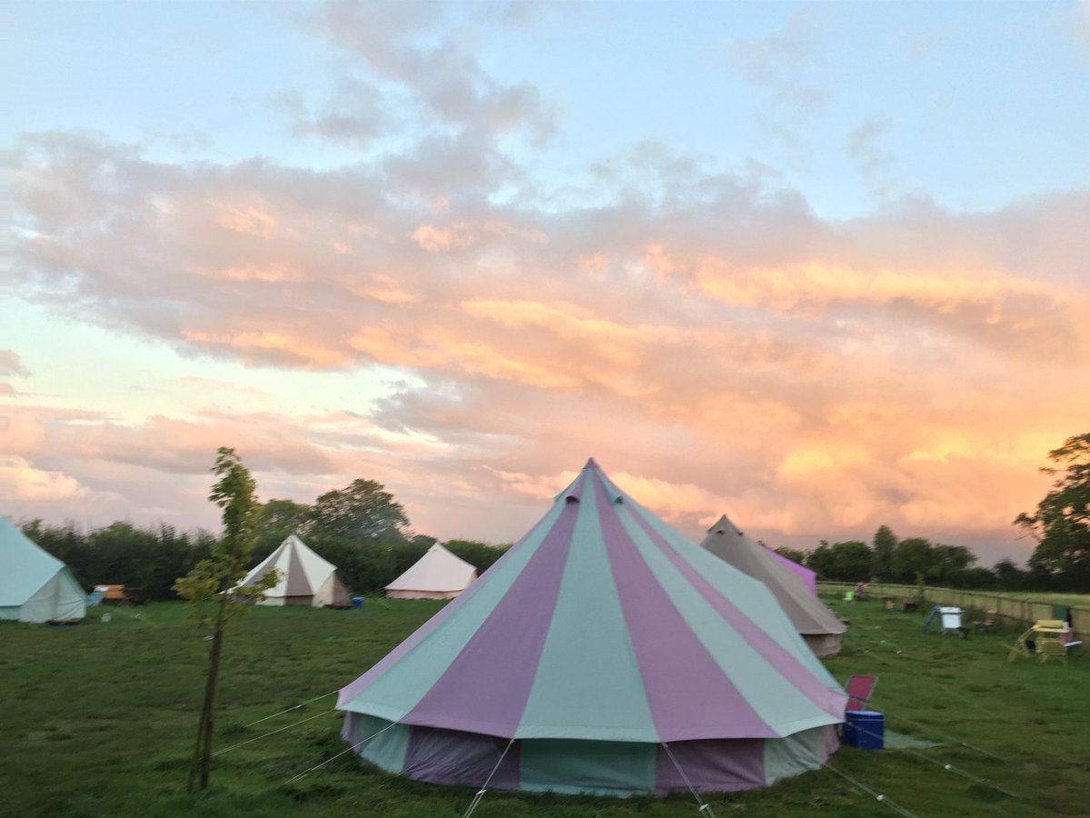 Easter #glamping #deal-£129 Total 2 nights-just bring bedding/food-use code 129DEAL at botanycamping.com/prices
