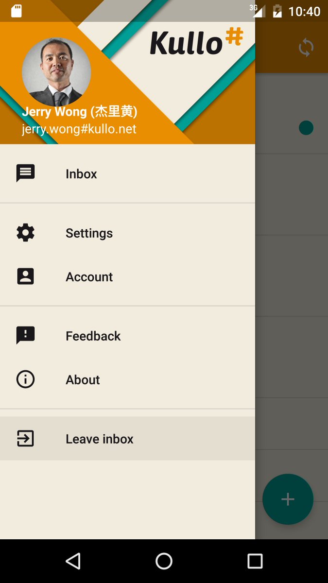 kulloproject's tweet photo. Switching between multiple accounts now in #Kullo for Android! https://t.co/N6IyaOu7On https://t.co/vHB2BR64NK