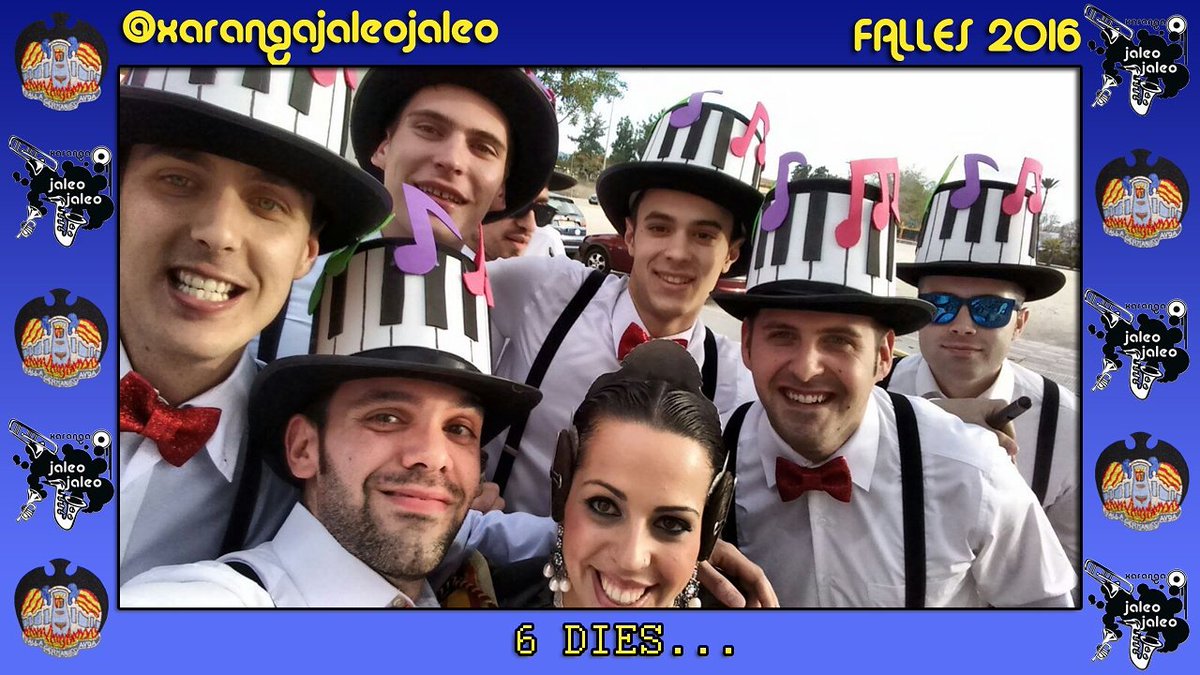 Jaleo_Jaleo's tweet image. 6 dies... Ja queda menys!!
A FOOC!!
#6dies #xarangajaleojaleo