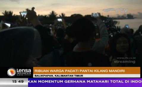 Ribuan Warga Padati Pantai Kilang Mandiri untuk Menikmati GMT <a href="/langitRTV/">RTV</a>