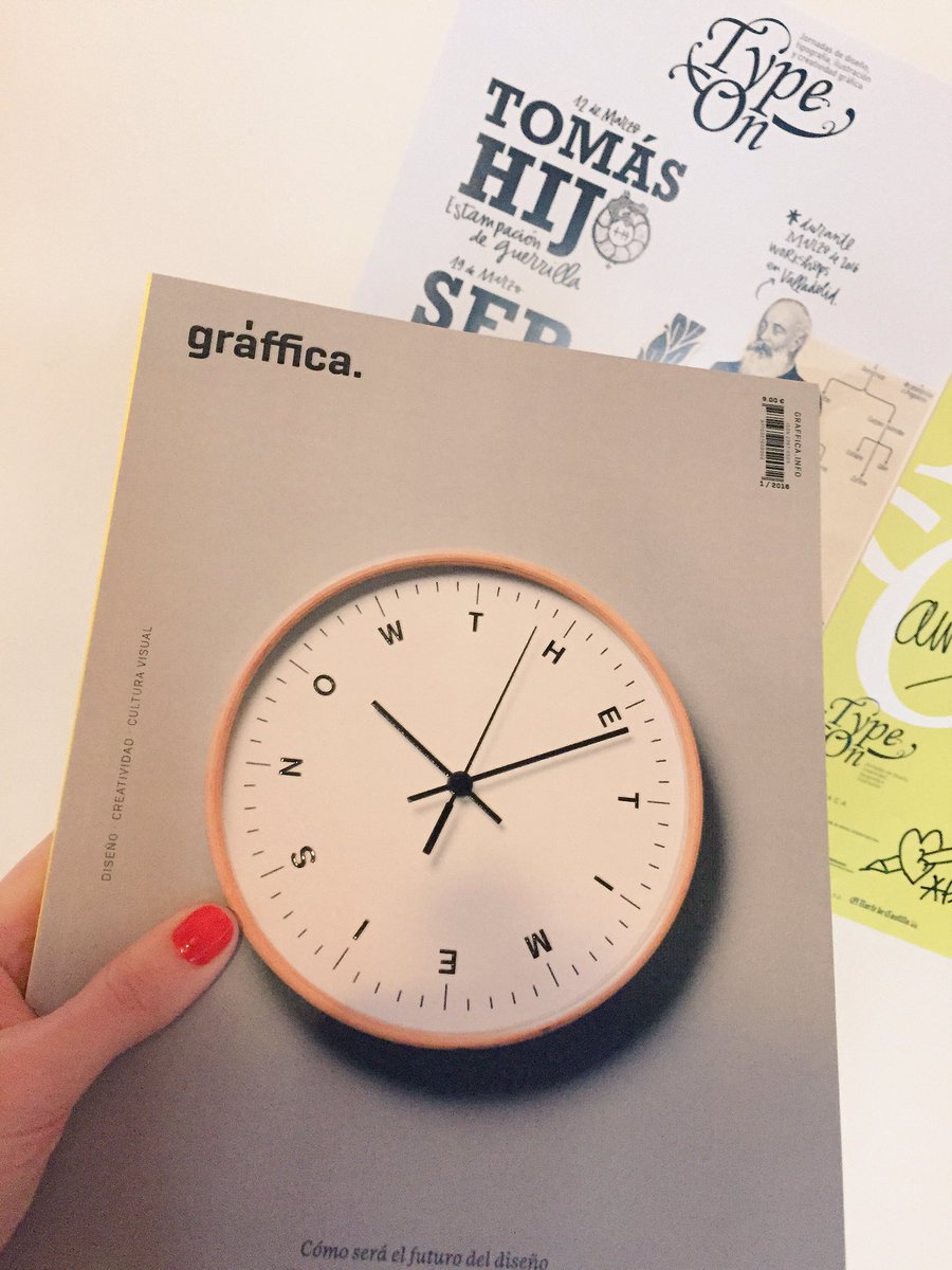 typeoneventos's tweet photo. Ya tenemos los ejemplares de revista @graffica_info en papel que podréis comprar durante las jornadas #TypeOn2016 https://t.co/gD5sS9R54P