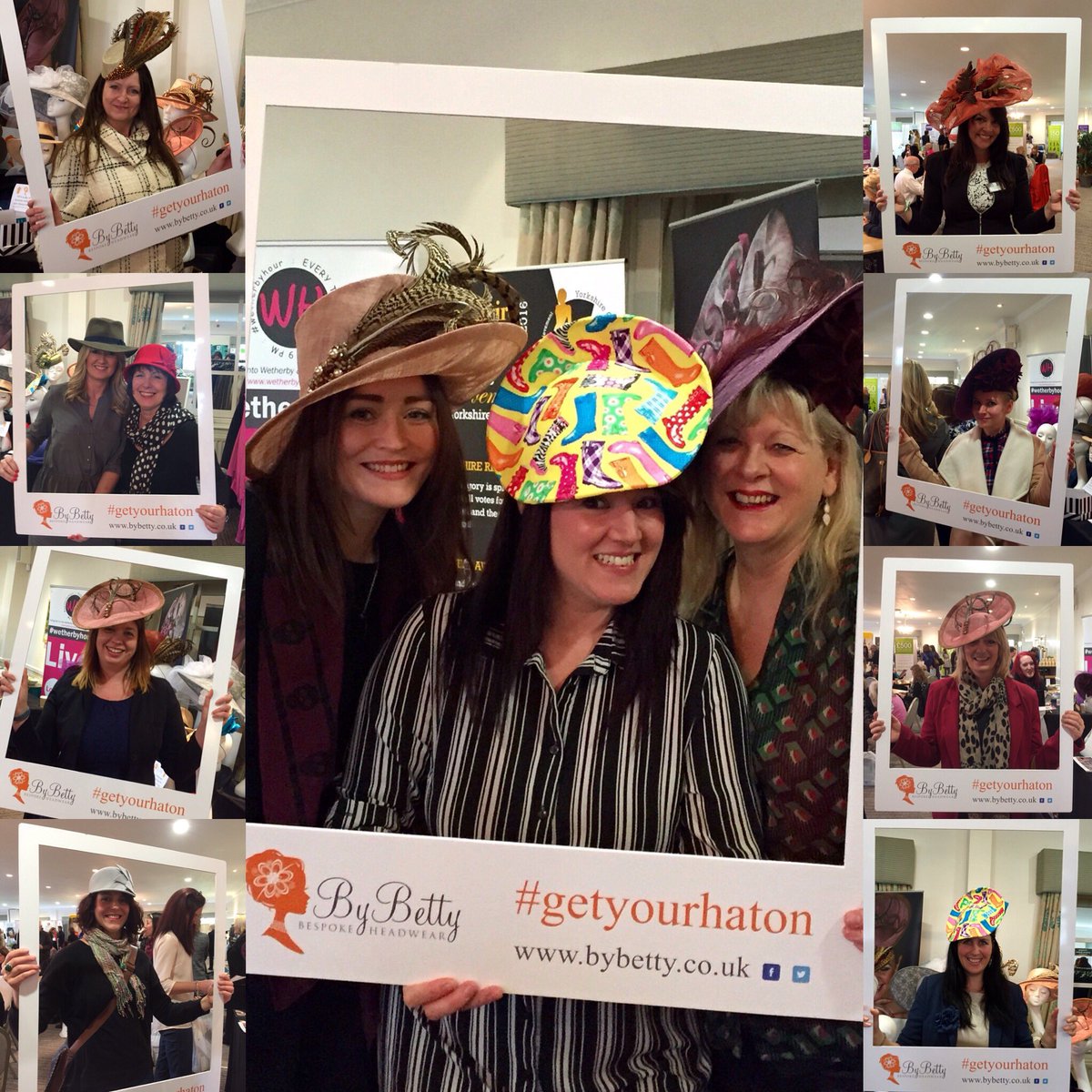 By_Betty_Hats's tweet photo. @lou241722 the #selfie frame was a huge hit yesterday @LadiesLinks #BeInspired2016 thanks again for sorting! https://t.co/SXvqSmdZJ2