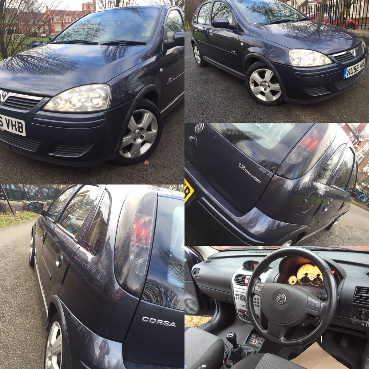 jspmotors's tweet photo. Vauxhall Corsa C 1.2i 2007 (56) 16v Design Twinport 5 door in blue. Genuine 73k mileage with Vosa print outs. £1695 https://t.co/9ejmV0ilCx