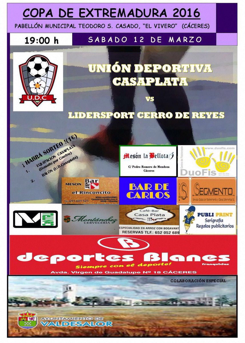 COMIENZA LA COPA, <a href="/FedExFutbol/">Fexfutbol</a> <a href="/UDCasaplata/">U.D CasaPlata</a>