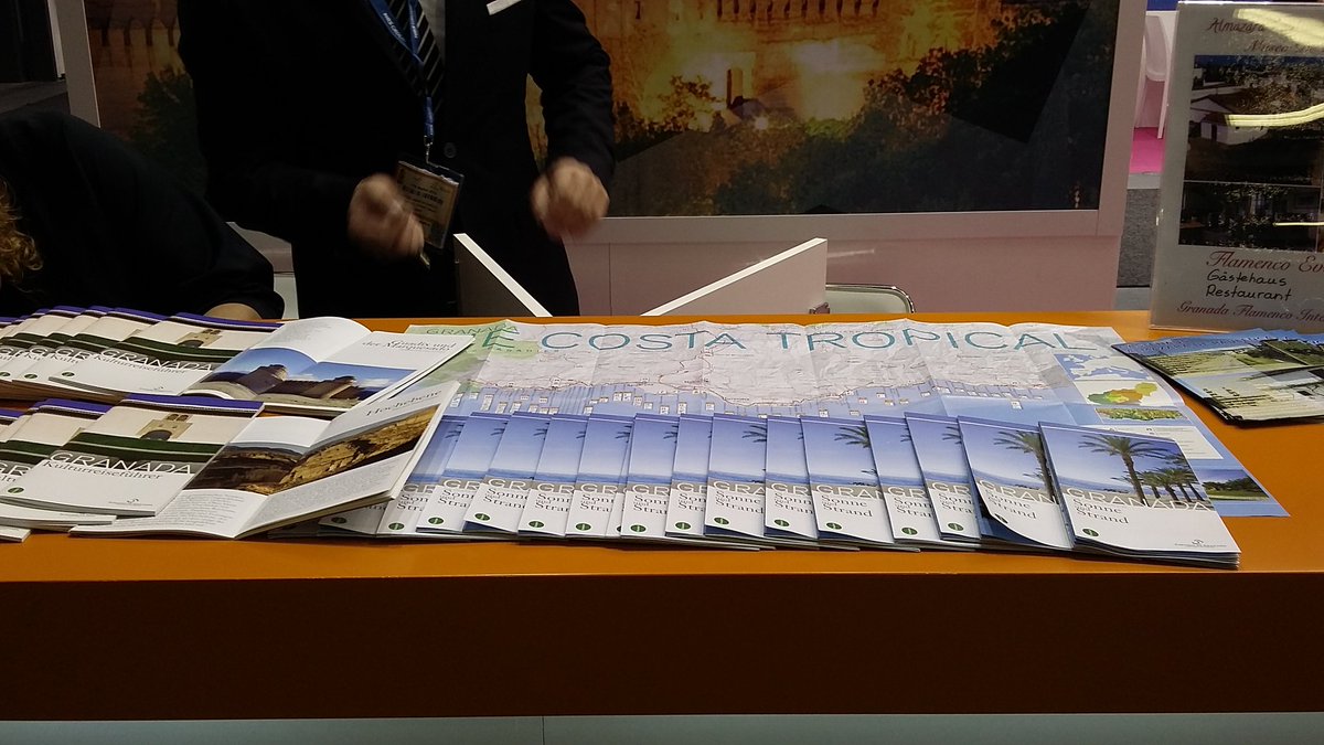 enriquePINOS's tweet photo. Todo preparado para mostrar al mundo las maravillas de nuestra provincia, en la ITB de Berlín @turgranada https://t.co/iTt2LLCDPa
