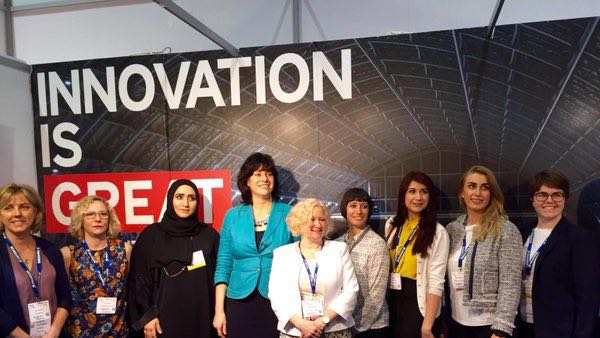 AM Rail Group’s Elle Cooper was delighted to meet Transport Minister Claire Perry on International Women’s Day.
