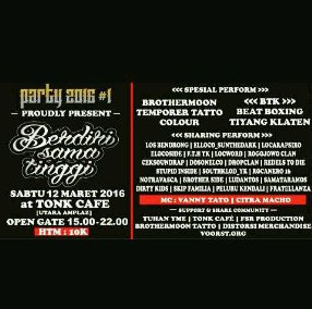 Bè There !! <a href="/WesD_klatenrap/">WesD' | LOCWORDS |</a> <a href="/Locwords/">Locwords Official</a> <a href="/beatbox_klaten/">Beatbox TiyangKlaten</a> live at <a href="/YogyakartaCity/">YOGYAKARTA CITY</a> Minggu 12/3/16 #burn #burn