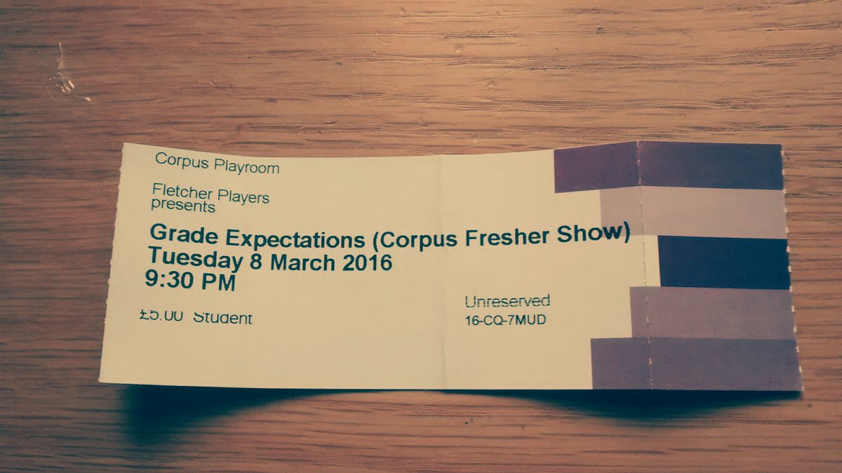 CorpusUG's tweet photo. Each year the freshers write and perform their own play! Performed at Corpus' very own Corpus Playroom https://t.co/3OiDUbUupN