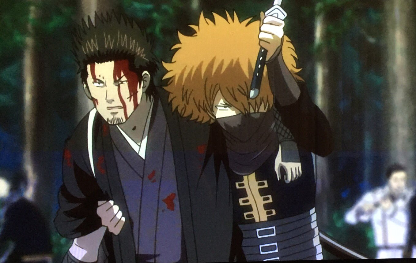 ねゆ 銀ちゃん愛 銀魂ﾟ ほんの一瞬でも終兄さんだけは見逃さない 駆けつける終兄さん近藤さんにすっと寄り添う終兄さん瞬時に近藤さんを庇う終兄さん もうかっこ良すぎだいすき W T Co Rlbje1ou6x