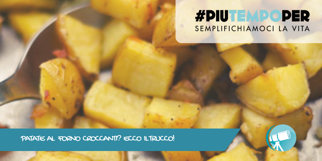 piutempoper's tweet photo. Patate al forno croccanti. Conoscevi questo #lifehack in #cucina? - #piutempoper https://t.co/p15W5f1oMU #DIY https://t.co/VLzQx1doZu