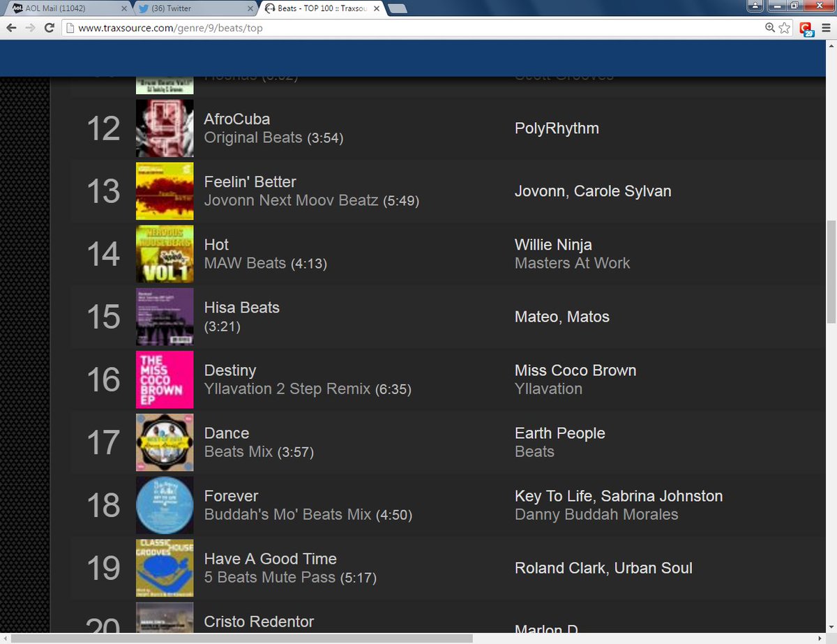 #Charts Destiny 2 Step Remix still in <a href="/traxsource/">Traxsource</a> chart at No.16, 3 weeks after release traxsource.com/track/3071629/… #UKG