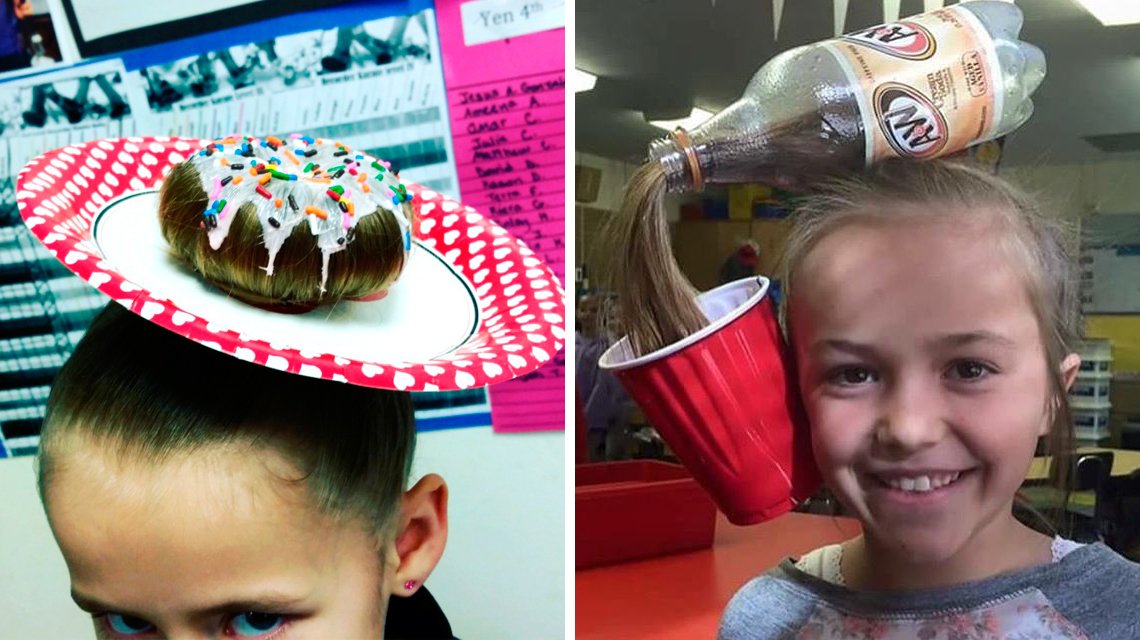 Bored Panda On Twitter 14 Of The Best Crazy Hair Day Dos Ever