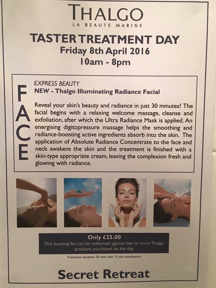 Only a few appointments left for our facial promotional day! To book an appointment call the salon on 01633 840661.
