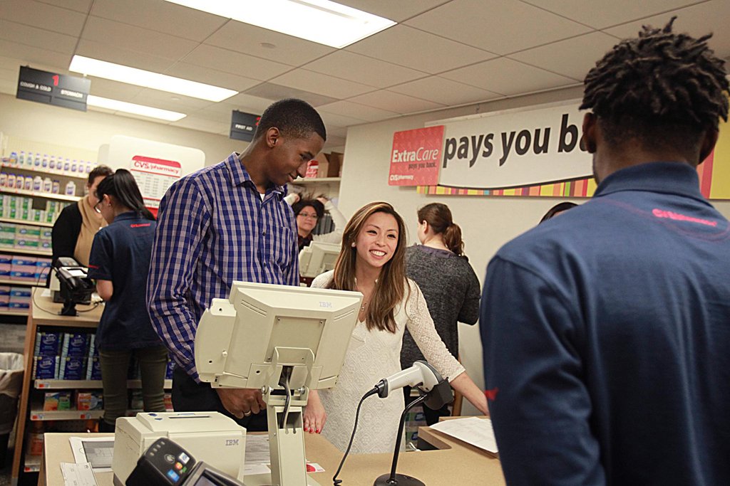 BostonGlobe's tweet photo. The downtown locale looks like a mini CVS, but it’s not; here’s where employees are trained https://t.co/0lwSwuyeSh https://t.co/oeogXry49S