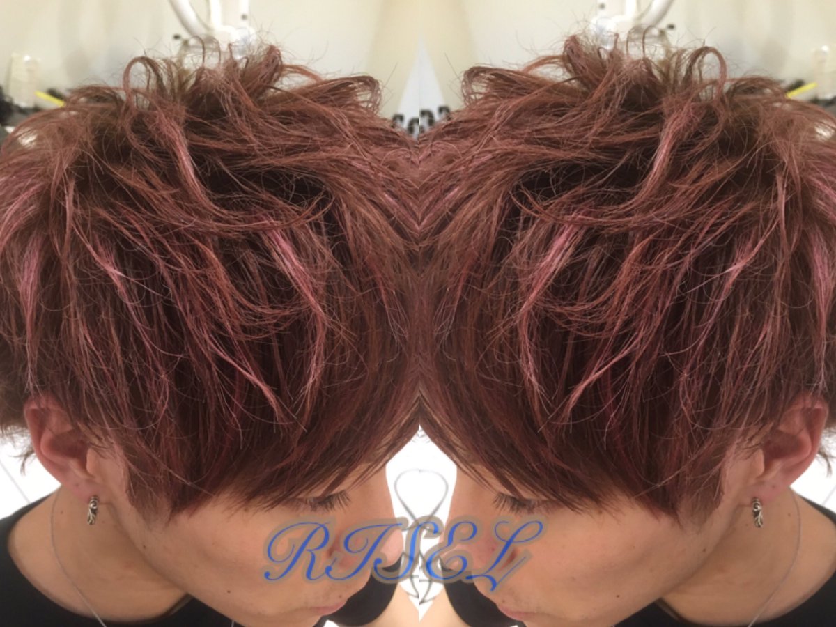 Ryota Risel ピンクブラウン ローズピンクハイライト メンズカラー ピンクハイライト 後輩カラー Riselark Risel T Co Ue5sl1rrpo Ryota Risel ピンクブラウン ローズピンクハイライト メンズカラー ピンクハイライト 後輩カラー Riselark Risel T Co Ue5sl1rrpo
