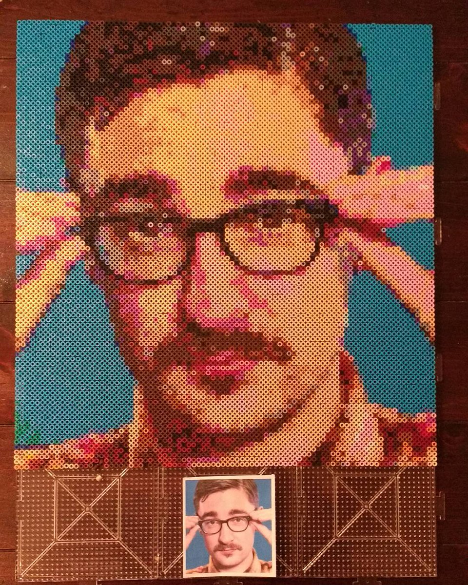 ReneeDelaware's tweet photo. @typerventilate Some1 told me that U might like 2 C a pic of this I made with 10,000 beads:) Alt-J is my fav band 2! https://t.co/kTp3mDI0Lo