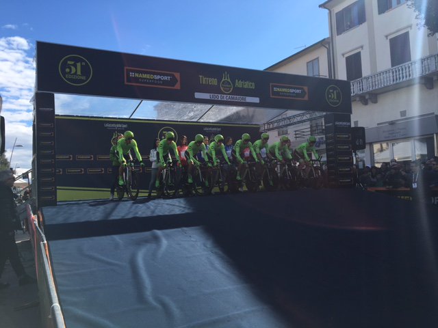 The ramp start! / La rampa di partenza!
#tirreno