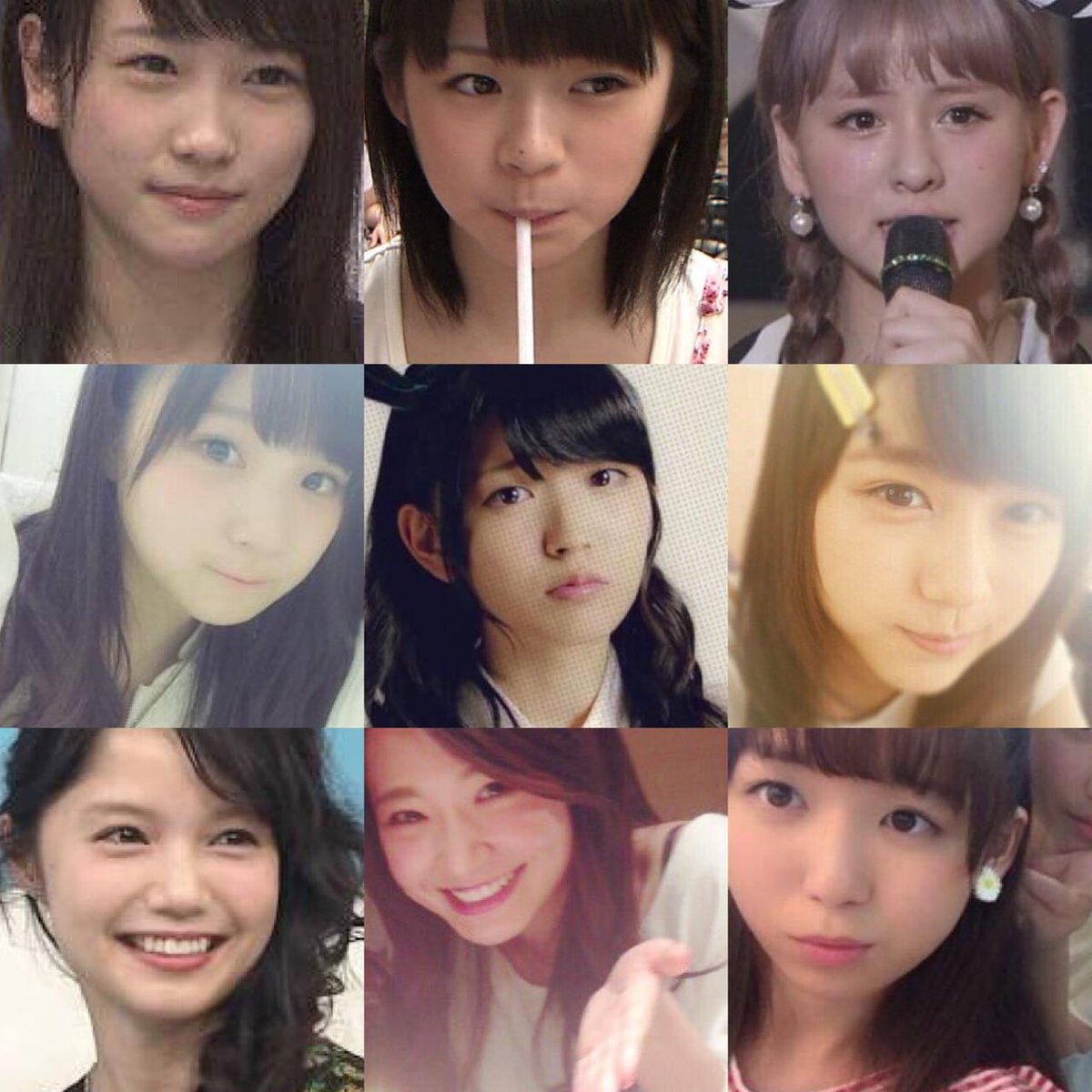 ばにゃ なりたい顔を集めてみた 集めてみただけです なれません かわいい子の笑顔の破壊力異常 鈴木愛理 稲場愛香 有村架純 前田憂佳 川栄李奈 菅谷梨沙子 西川瑞希 宮崎あおい 勝田里奈 T Co V3tzalzkek Twitter