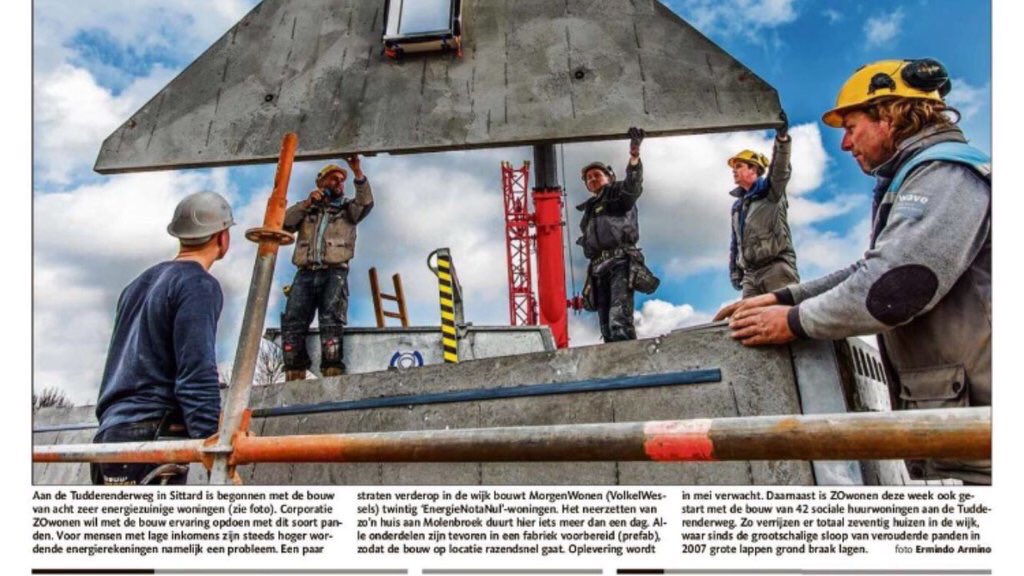 bastiaan171912's tweet photo. Onze "jongens" in de krant. Cascoploeg #pluswonen @JongenBouw in Molenbeek Sittard. Deze week gestart voor @ZOWonen https://t.co/wA0S1dq4mz
