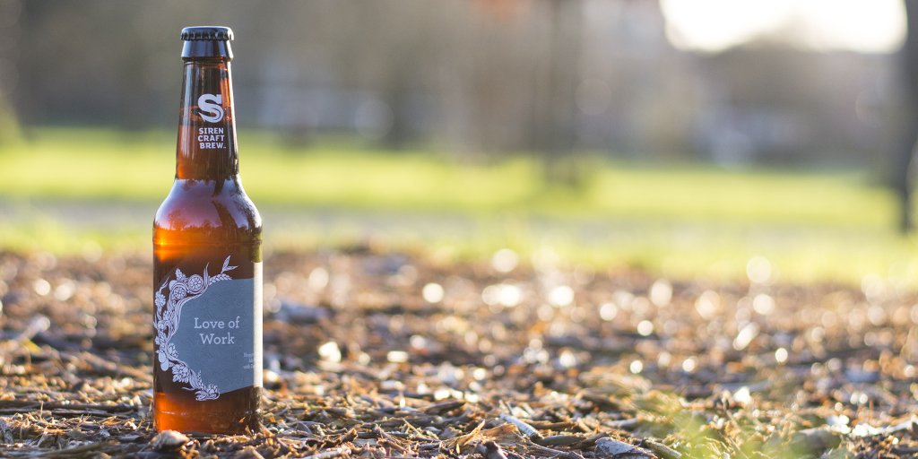 Hints of Earl Grey tea lure you into a heady mix of hops. Today's #HonestPick is "Love of Work". <a href="/SirenCraftBrew/">Siren Craft Brew</a>