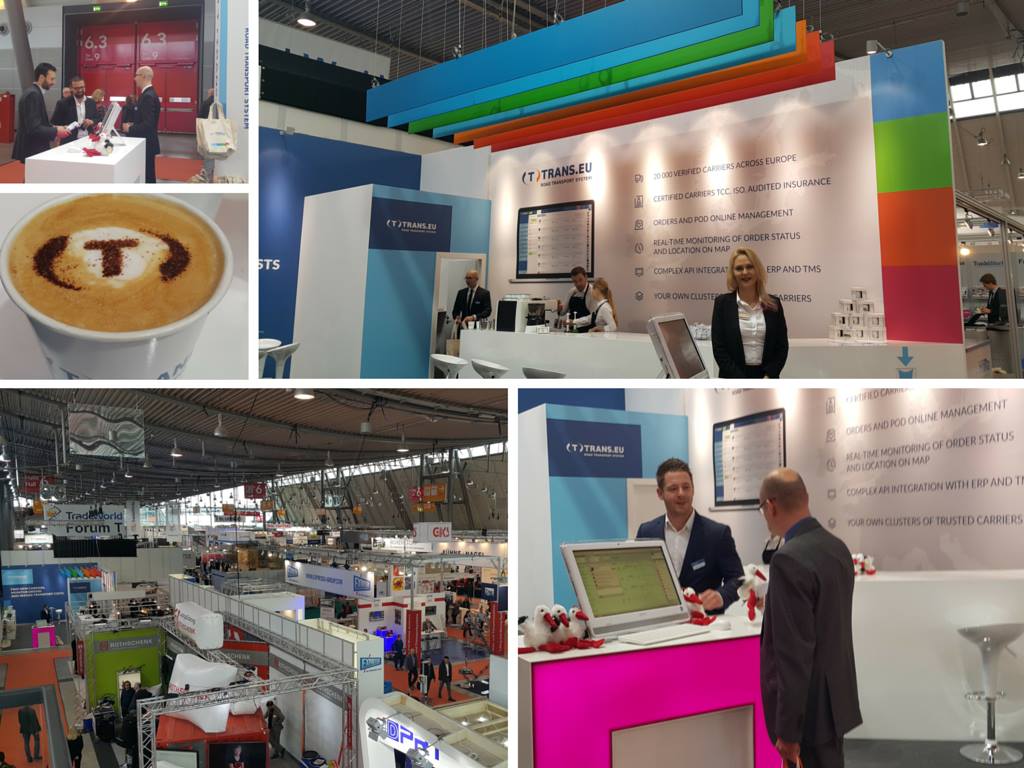 TranseuGroup's tweet photo. Jesteśmy w #Stuttgart na targach #logimat 2016 - zapraszamy na stoisko #TransEU! https://t.co/kC1hSQosUV