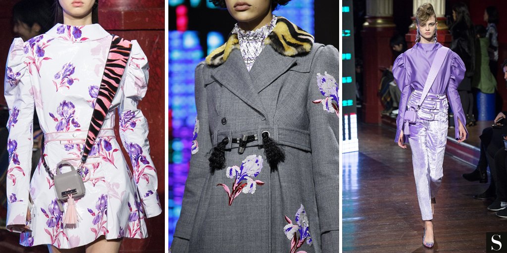 Stylebop's tweet photo. Sailor Moon x eighties prom + a dose of tiger print = totally kawaii @kenzo #fashionmath https://t.co/rsi2Maz4Lw