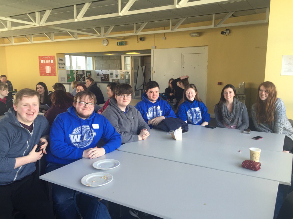 maireadmairead's tweet image. Here for #robocode with #wit team and supporters. Nearly ready to start. #alphabot