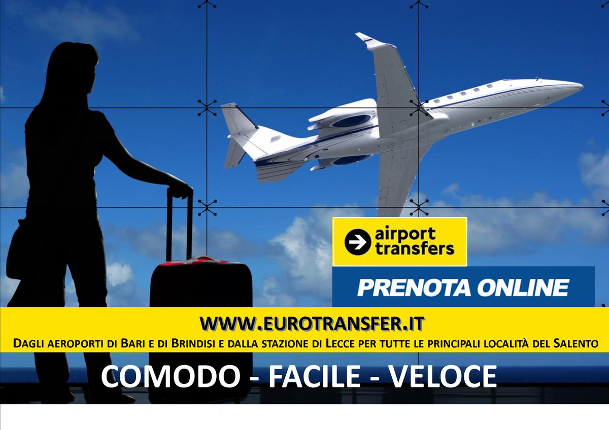 eurotransfer.it la #navetta #lowcost dagli aeroporti di Puglia alle principali località del #Salento