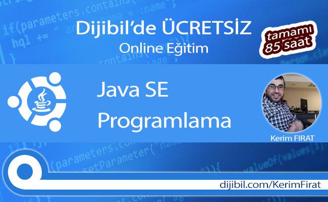 Uzmanından ücretsiz " #Java SE #Programlama " #eğitimi ile sizlerde #yazılımcı olabilirsiniz dijibil.com/course/java-se…